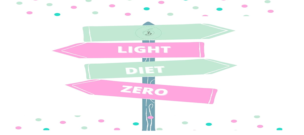 Diferença de produtos : Light, Diet e Zero